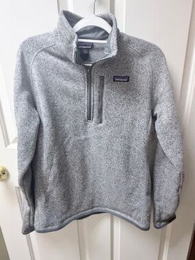 Patagonia Gray Fleece Zip Jacket